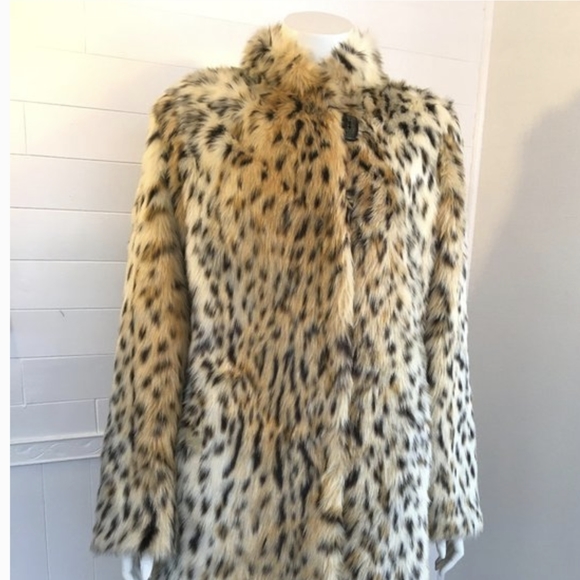 Regal Jackets & Blazers - Regal Faux Fur Cheetah Print Coat
